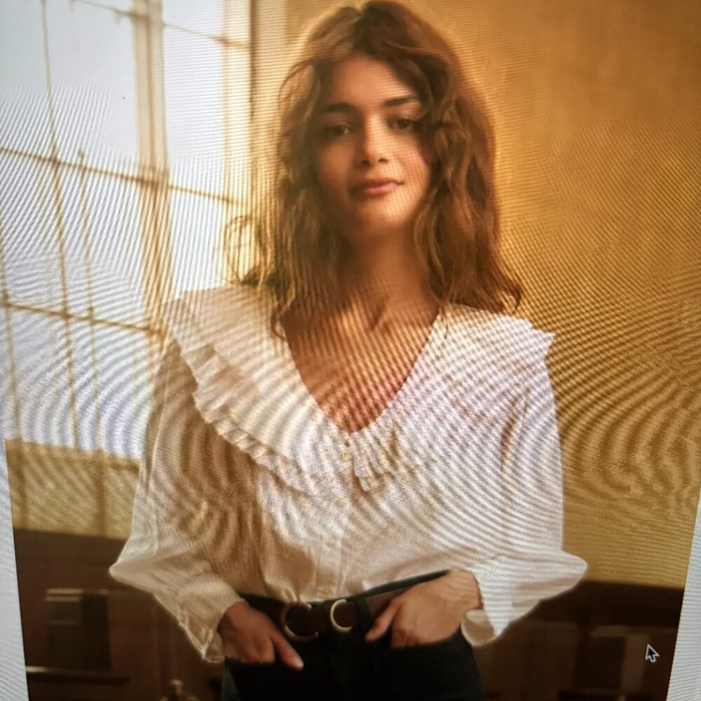 The GREAT. Sz 3 The Symphony Top in White